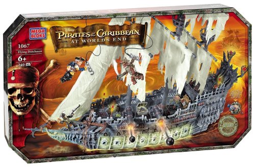 Mega Bloks Pirates of the Caribbean 3 - Flying Dutchman Ship (1067)