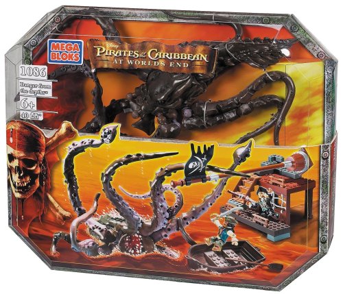 Mega Bloks Pirates of the Caribbean At Worlds End - Dangers from the Depths - Playset