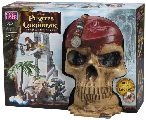 MEGA BLOKS Pirates of the Carribean Skulls - Isla Cruces