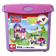 MEGABLOKS Mini Bloks Scoop N Build Bucket Asst