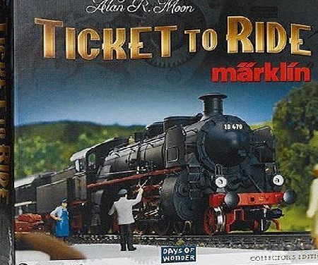 MegaDeal Ticket To Ride Marklin Edition Board Game Days of Wonder Germany w/ train routes by MegaDeal