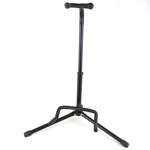 UNIVERSAL TELESCOPIC GUITAR STAND ACOUSTIC BASS ELECTRIC TRIPOD FLOOR STAND