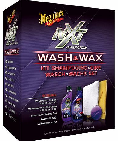 Meguiars Car Care Products Meguiars NXT Wash and Wax Car Care Kit