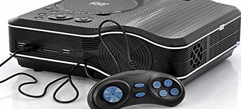 Mekago Portable Entertainment Theater LED Projector - DVD Player Built In, 800x600,30 Lumens,100:1