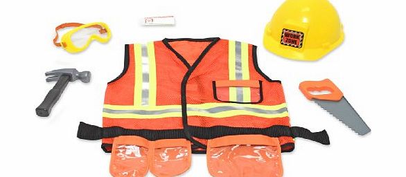 Construction Worker Role Play Costume Set