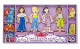 Melissa and Doug Best Friends Forever Magnetic Dolls