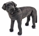 Melissa and Doug Black Lab - Plush