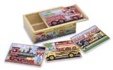Melissa and Doug Vehicle Puzzles in a Box