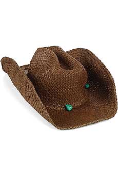 Melissa Odabash Libby Cowboy Hat With Beads