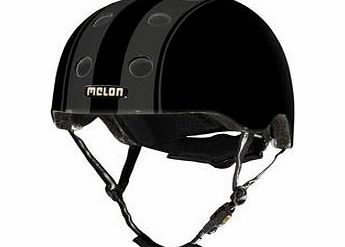 Melon-helmets Melon Helmets Decent Double Black/grey Stripe