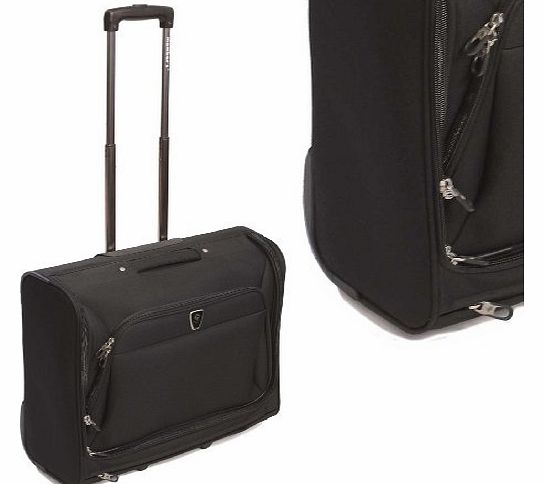 2-4 Piece Suits Dresses Garment Suit Carrier Wheeled Cabin Case Business Bag Black Suiter