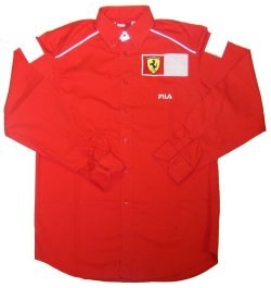 Memorabilia Ferrari 2002 Team Shirt (Long Sleeved) Non Branded