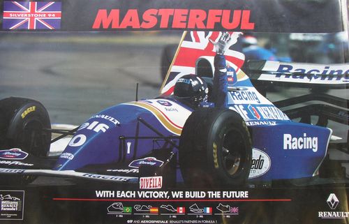 Williams 1994 Masterful Hill (Laminated) Poster