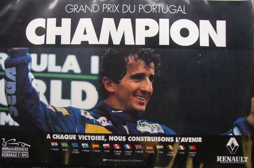 Williams Constructors Championship Portugal (In French Laminated) Poster