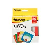 memorex CD/DVD Sleeves - CD/DVD sleeve -
