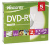 DVD-RW 4.7 GB (pack of 5)