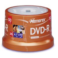 Memorex Professional DVD-R 4.7GB 16x 50 Pack
