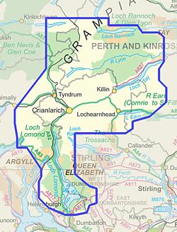 Explorer Region 15- Loch Rannock and Lomond