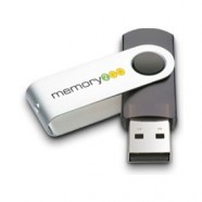 Memory2Go 8GB Orbit USB Flash Drive 978812