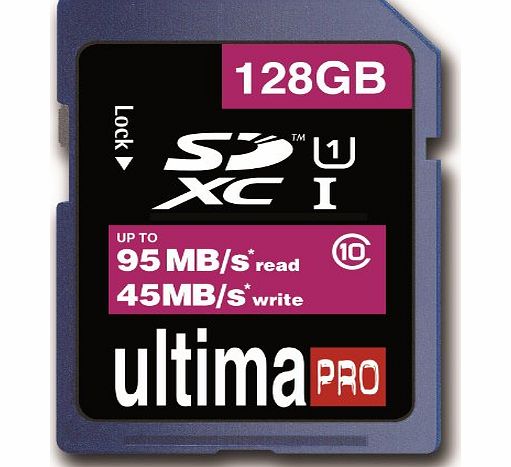 MEMZI  128GB Class 10 Ultima Pro 95MB/s Read - 45MB/s Write SDXC Memory Card for Canon EOS Series Digital Cameras