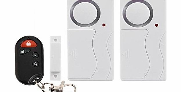 Home Anti-theft Door and Window Montion Sensor Magnetic Burglar Security Alarm System with Remote Control Motion Detector EMS-M632 (2 Sensor)