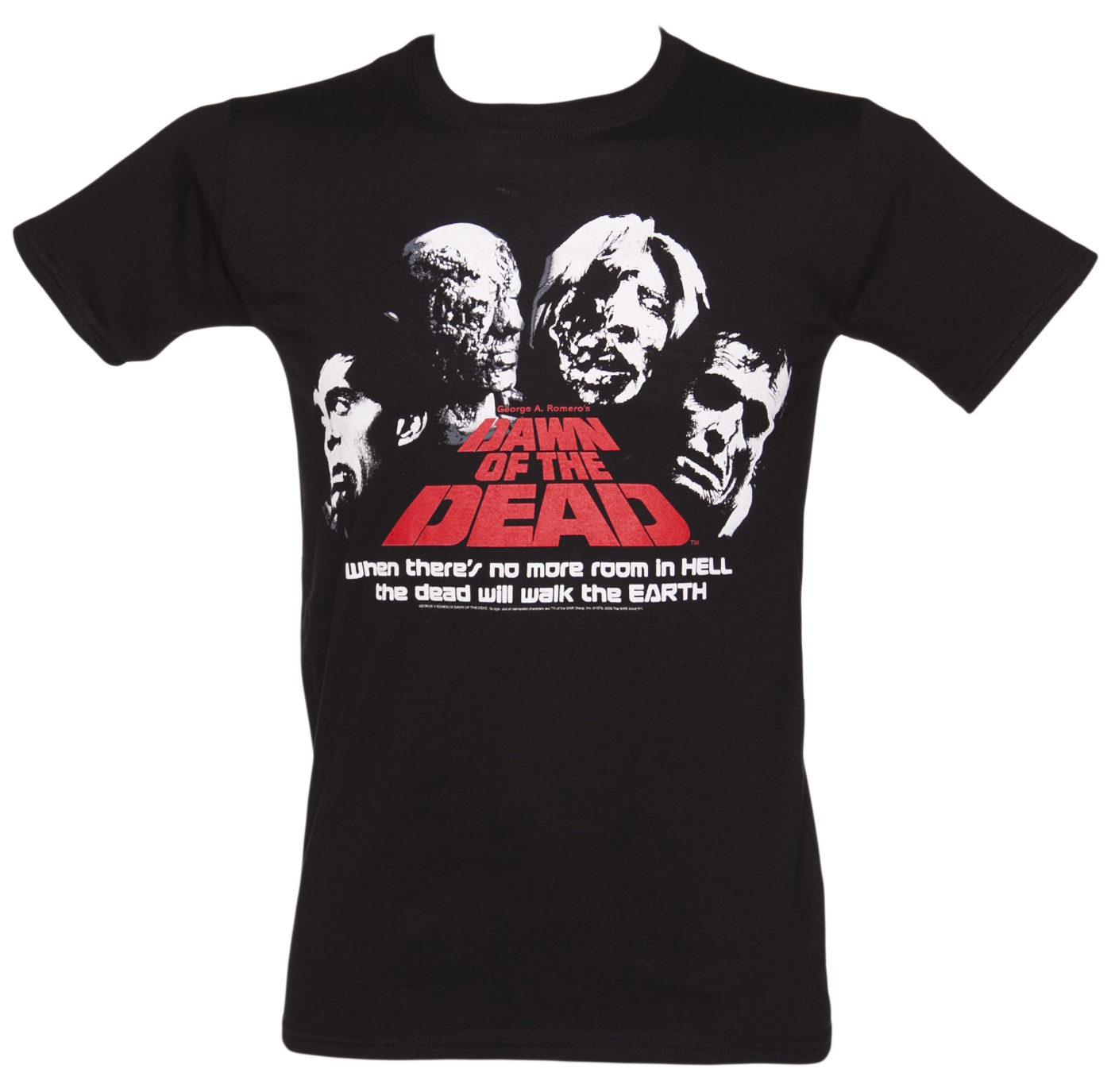 Black Dawn Of The Dead Head Shots T-Shirt