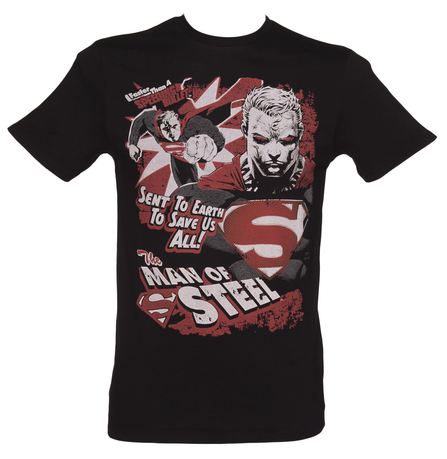 Black Man Of Steel Superman T-Shirt