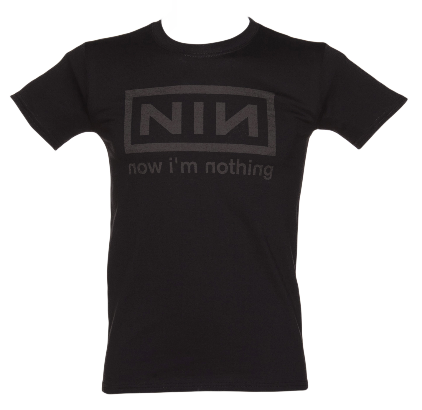Black Nine Inch Nails Now Im Nothing T-Shirt