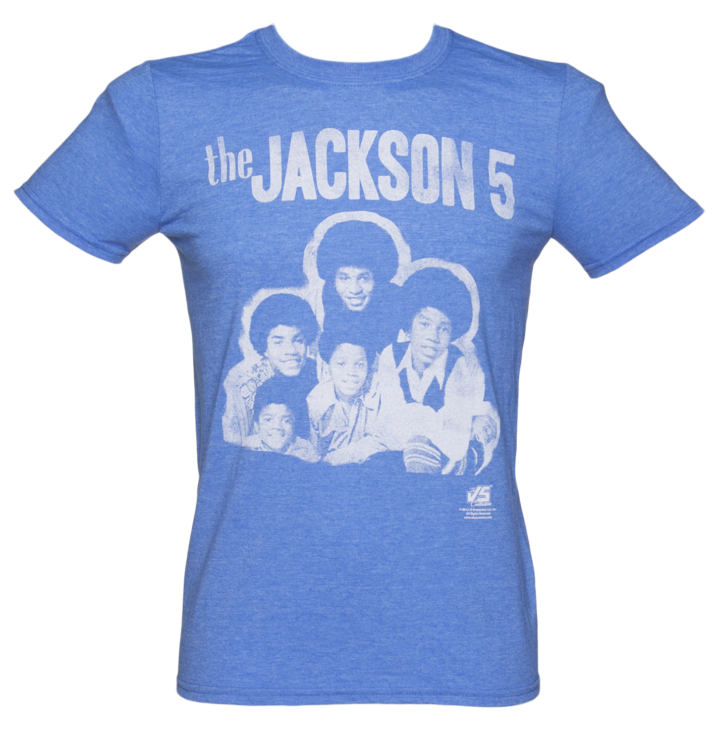 Blue The Jackson 5 Group Photo T-Shirt