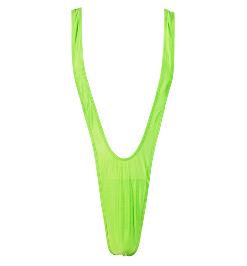 Mens Borat Green Mankini