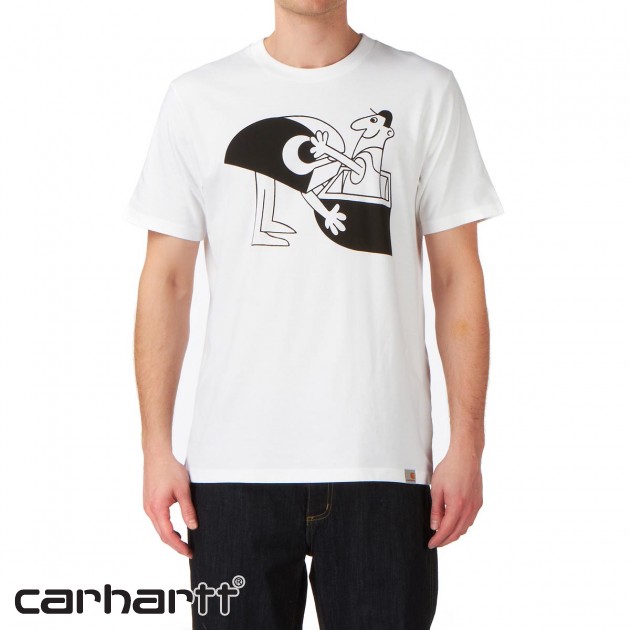 Carhartt Movers T-Shirt - White/Black