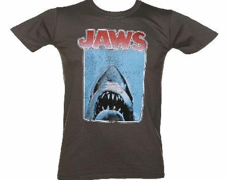 Charcoal Jaws Movie Poster T-Shirt