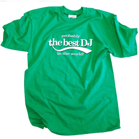 DMC The Best DJ Green T-Shirt