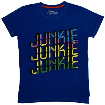 Joystick Junkies Junkie Junkie Blue T-Shirt
