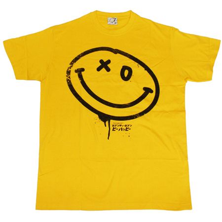 SeventySeven Smiley Face Gold T-Shirt