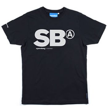 Supremebeing Mono Block Navy Blue Mens T-Shirt