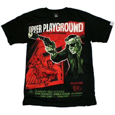 Upper Playground Noir Black T-Shirt