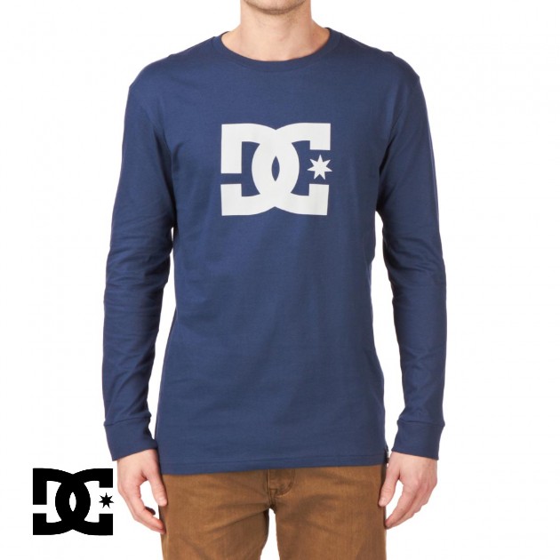 DC Star Long Sleeve T-Shirt - Blue