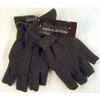 Mens FingerLess Glove Polar Fleece(Colour Lucky