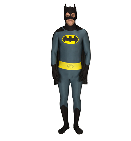 Full Body Batman Zentai Skin Suit