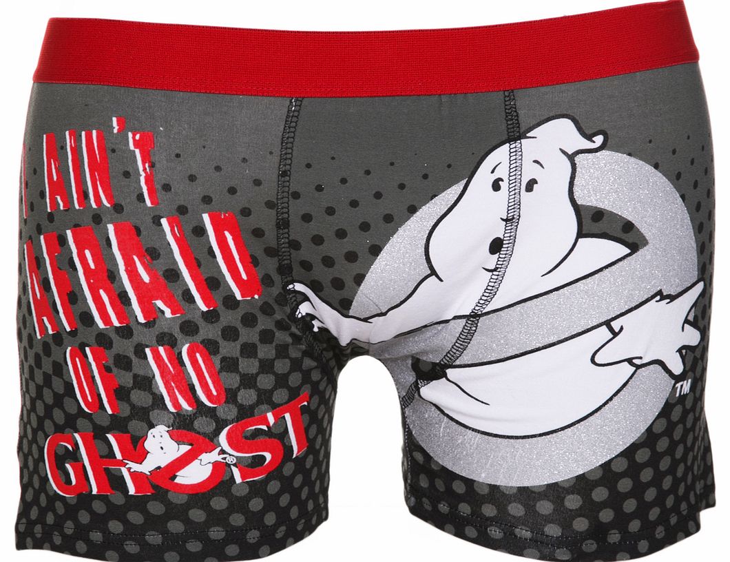 Ghostbusters Silver Print Boxer Shorts