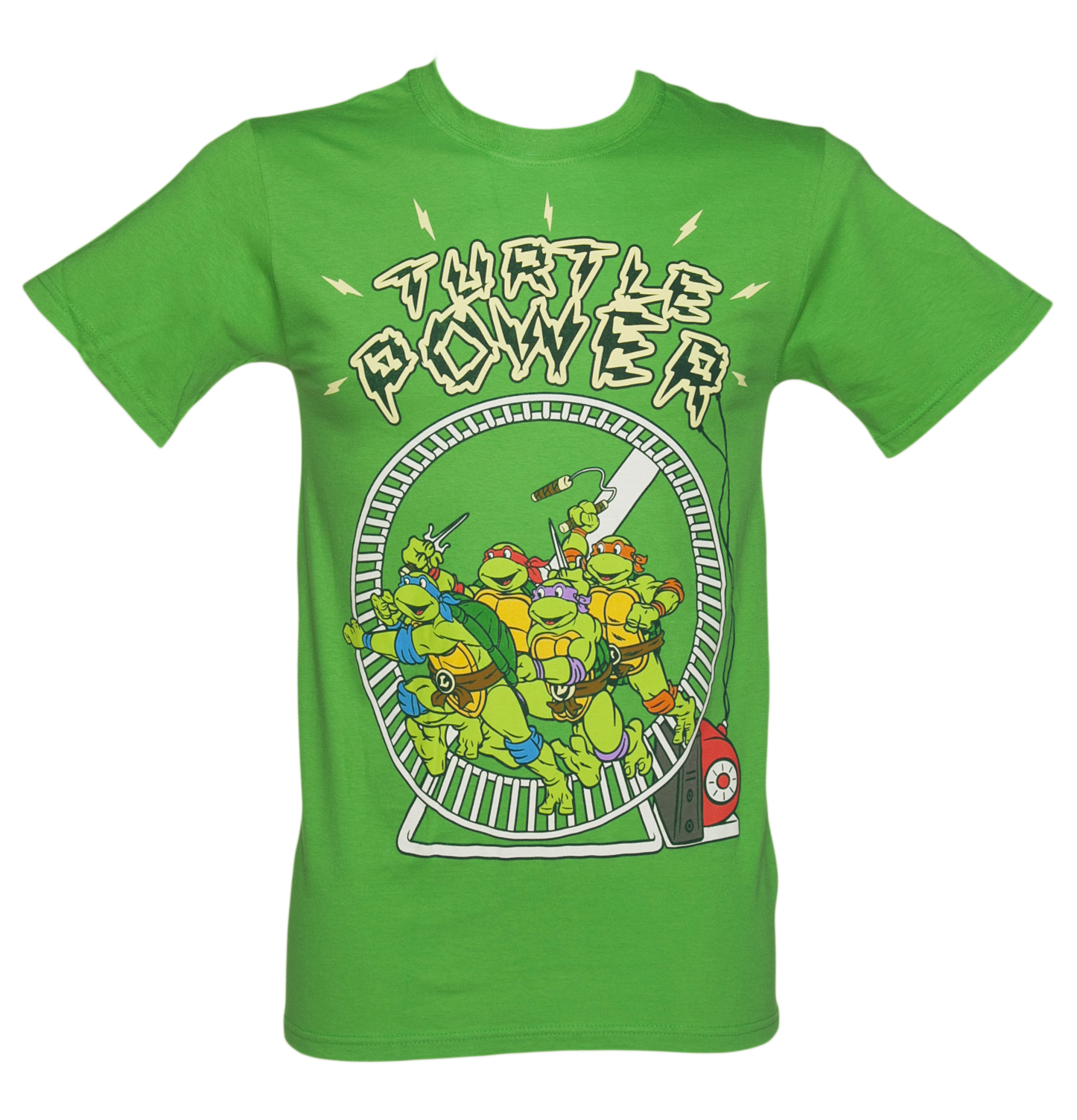 Green Turtle Power Teenage Mutant