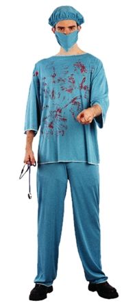 Mens Halloween: Bloody Surgeon