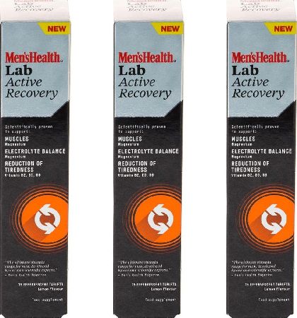 Men`s Health, 2102[^]0107346 Mens Health Active Recovery 15 Effevescent