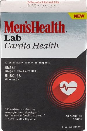 Men`s Health, 2102[^]0107131 Mens Health Cardio Health 30 Capsules 1 Month