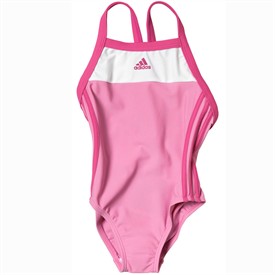 adidas Infant Girls Aqua Wear Swimsuit Pink
