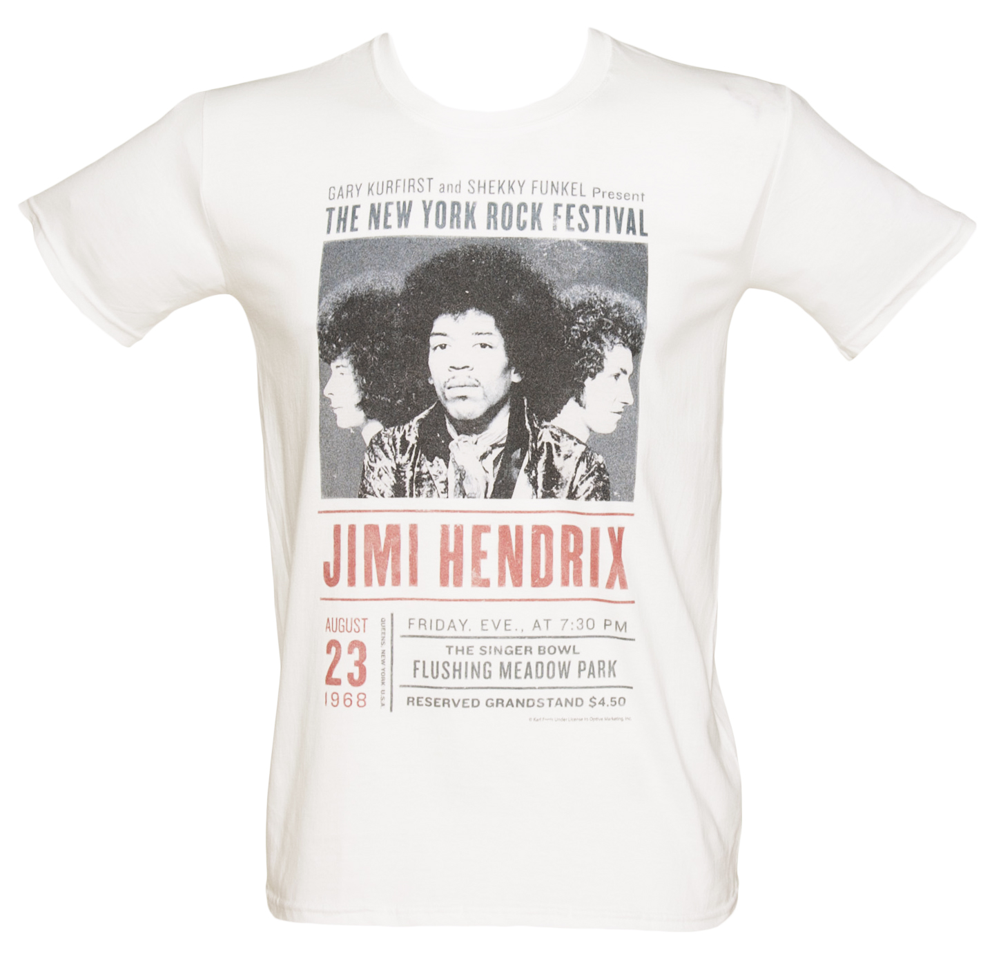 Jimi Hendrix Experience NY Rock T-Shirt