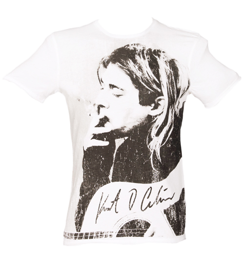 Mens Kurt Cobain T-Shirt from Amplified Ikons
