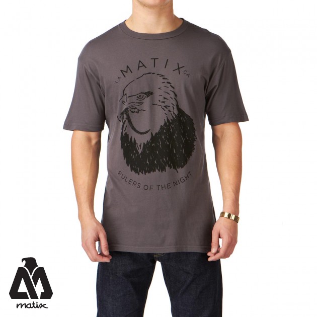 Matix Rulers T-Shirt - Dark Grey