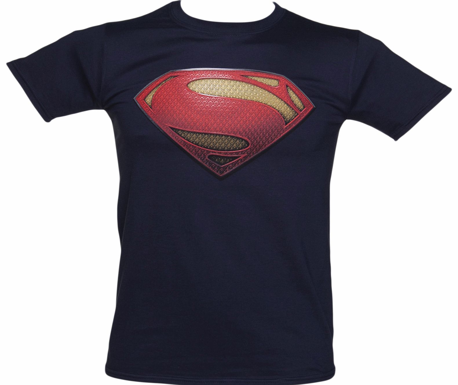 Navy Superman Man Of Steel DC Comics T-Shirt